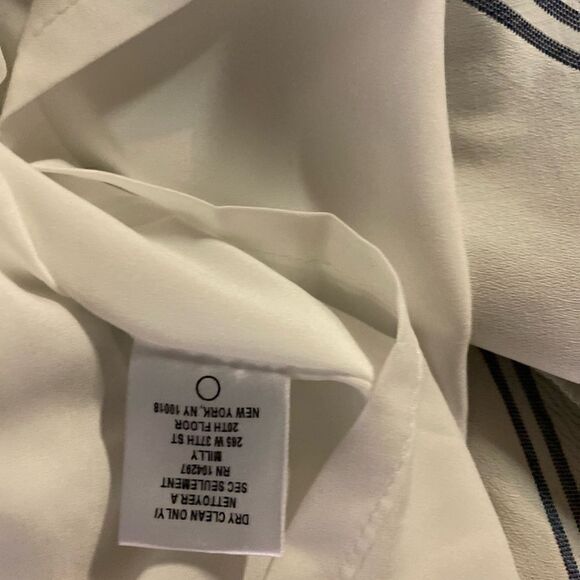 #700 MILLY Kendra Diagonal Mini Dress New with tags - Picture 12 of 12